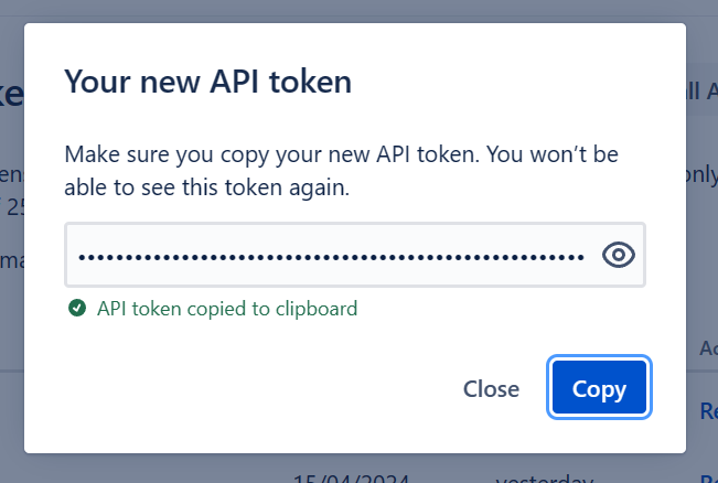 jira API token created.PNG